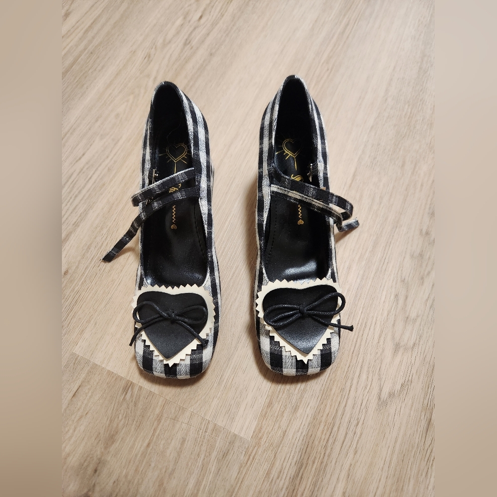 ☆square-toe heels☆